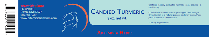 Candied Turmeric