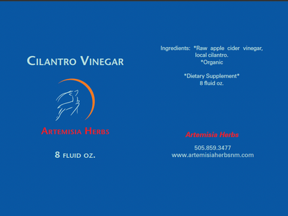 Cilantro Vinegar