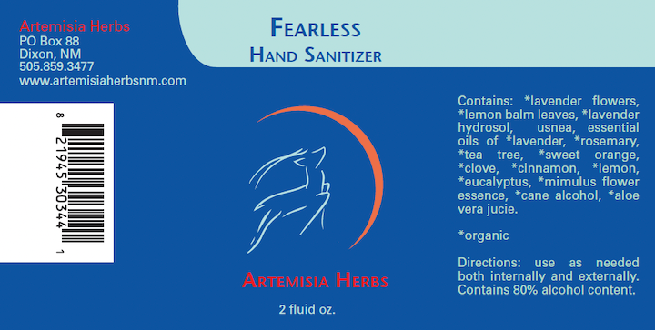 FEARLESS Hand Sanitizer