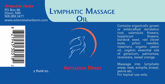 Lymphatic Massage Oil