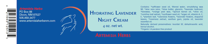 Hydrating Lavender Night Cream