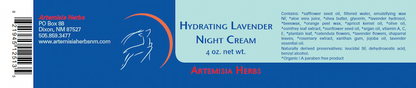 Hydrating Lavender Night Cream