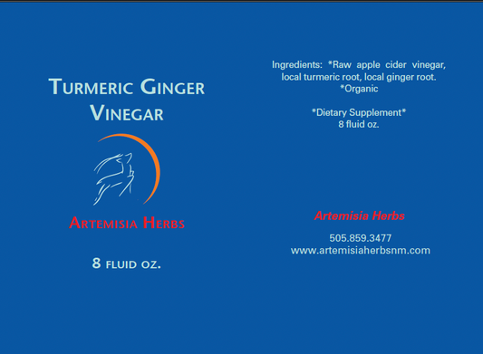 Turmeric Ginger Vinegar